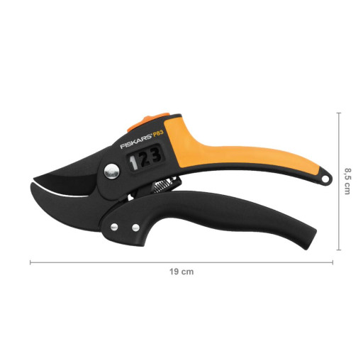 Купить Контактный секатор с храповым механизмом PowerStep™ Fiskars