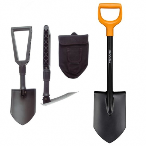 Універсальна складна лопата Fiskars 131320 (1000621) + Лопата коротка Solid Fiskars 131417 (1014809) (1066715) 1060004